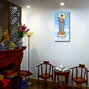 Tranh phật giáo treo phòng thờ